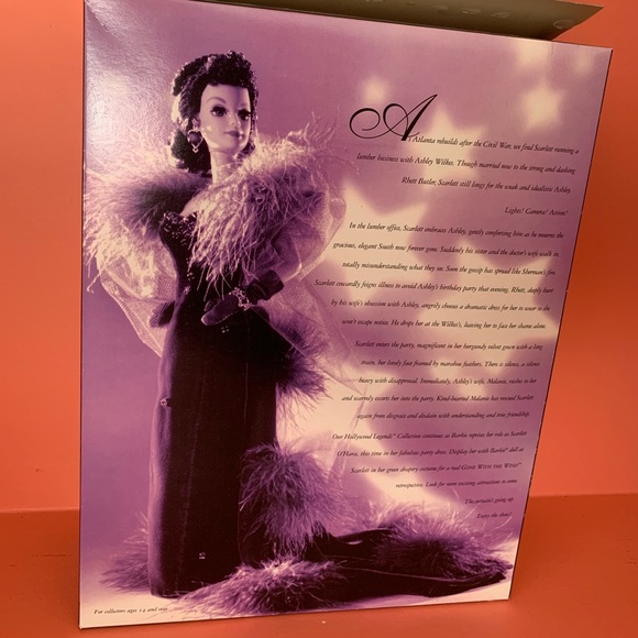 Barbie as Scarlet O’Hara in red dress - Picture 2 of 3